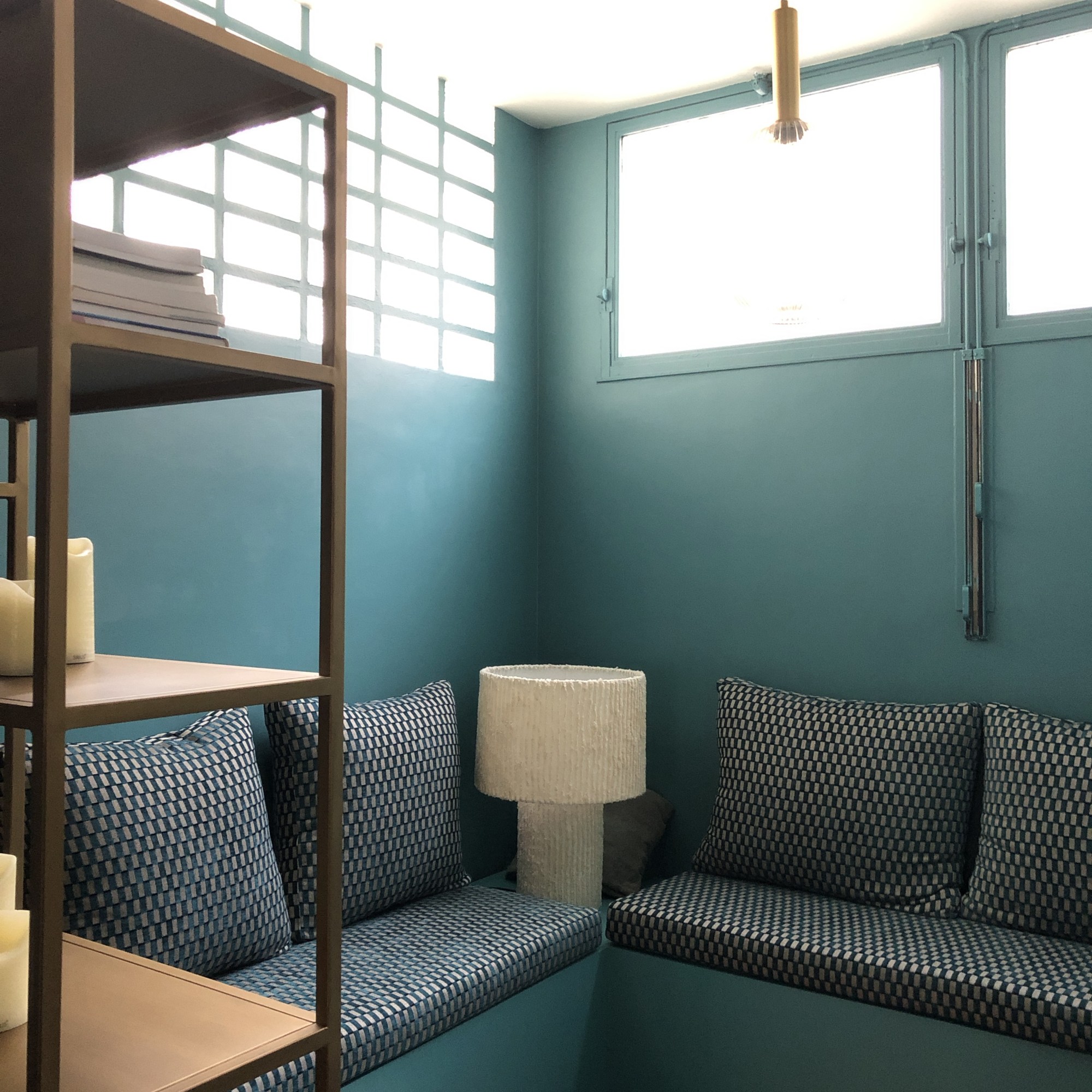 Le coin repos, pour faire une pause avant ou après son cours